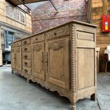 Huge mid-20th century sideboard in solid oak
