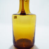 Pichet en verre jaune Kosta Boda par Ernest Gordon