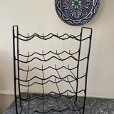 Vintage black bottle holder