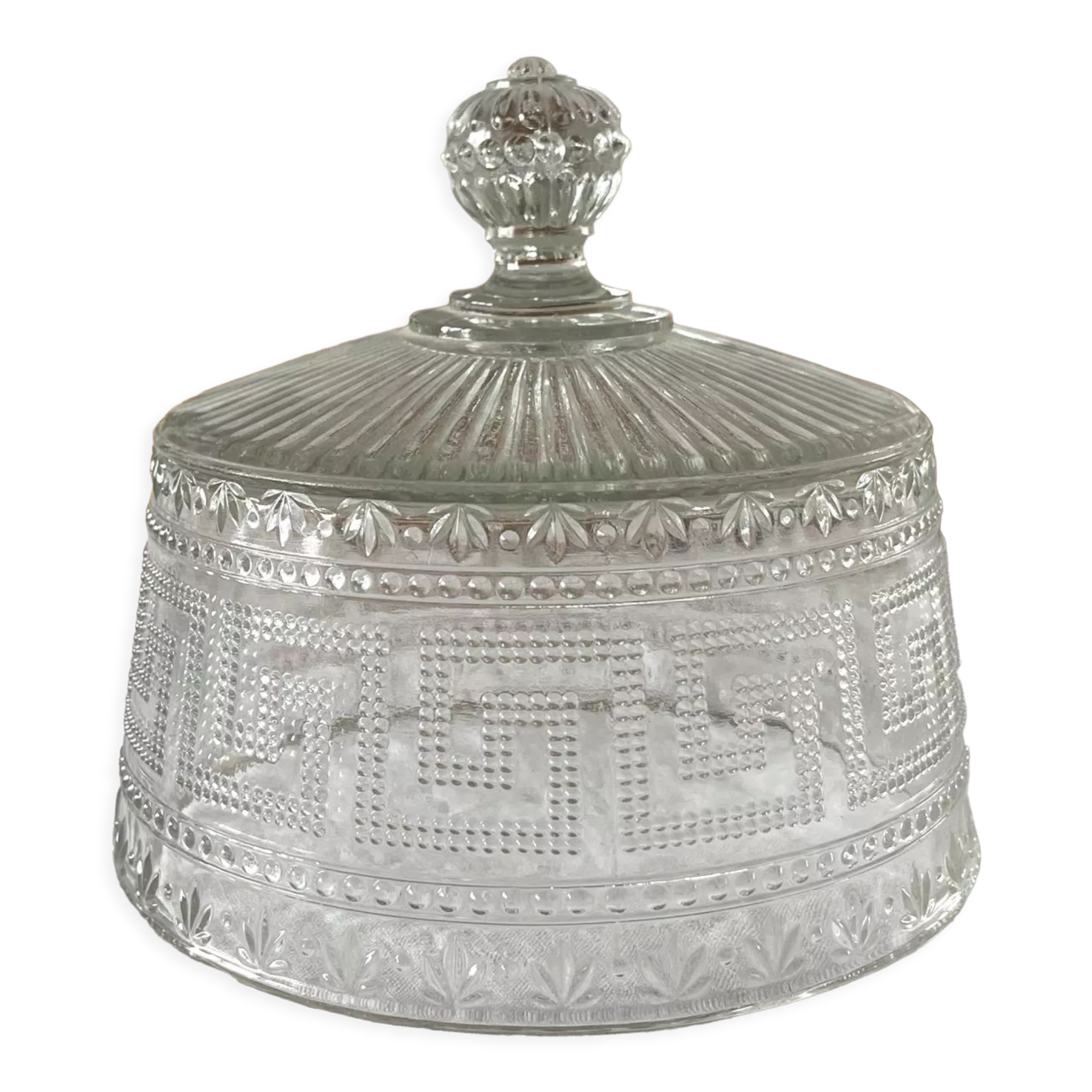 Art deco crystal bell