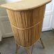Vintage bamboo/rattan bar circa 1960