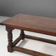 Antique solid Oak Table, France, 1850s