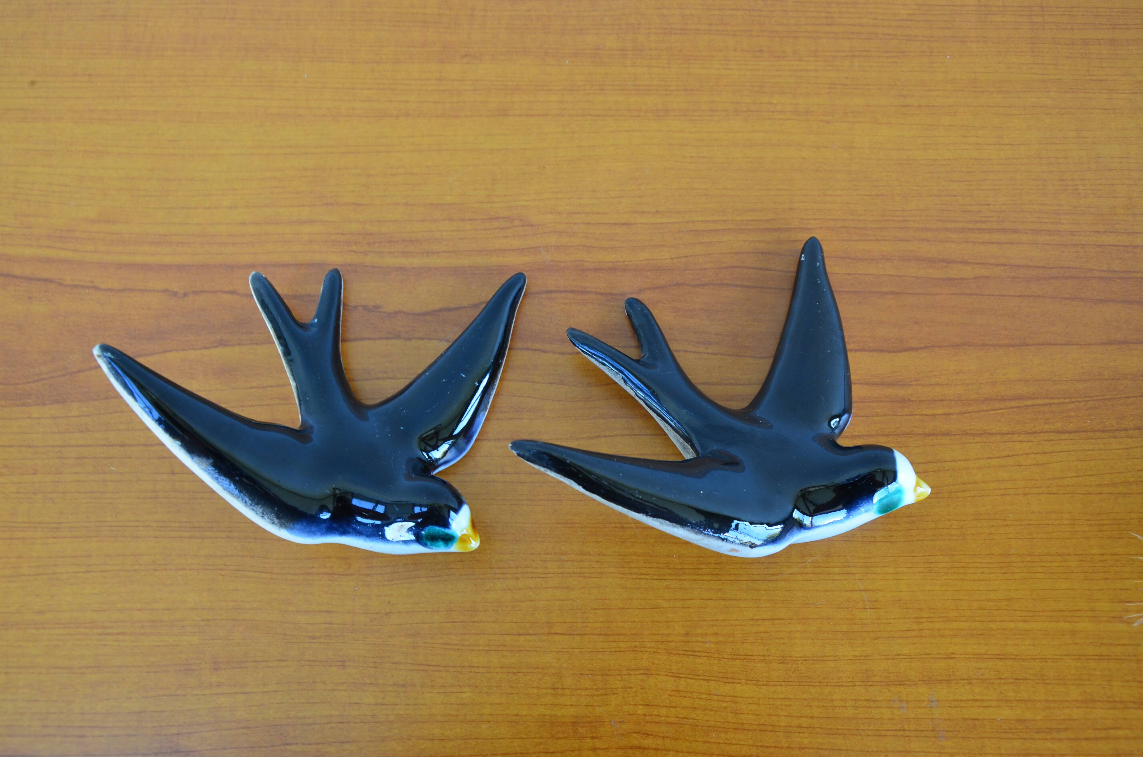 Lot de 2 hirondelles Vallauris