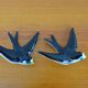 Lot de 2 hirondelles Vallauris