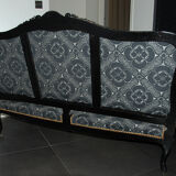 Banquette Louis XV restaurée