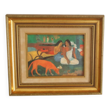 Reproduction on canvas - Arearea by Paul Gauguin