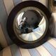 Vintage witch mirror 1970 29cm