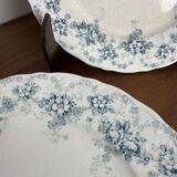 Set of 6 Maastricht earthenware dessert plates, Clara model