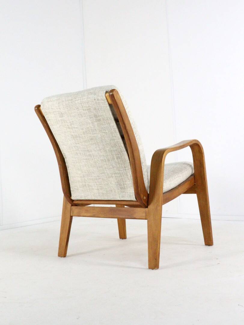 Fauteuil en contreplaqué Pastoe FB06 modèle femme