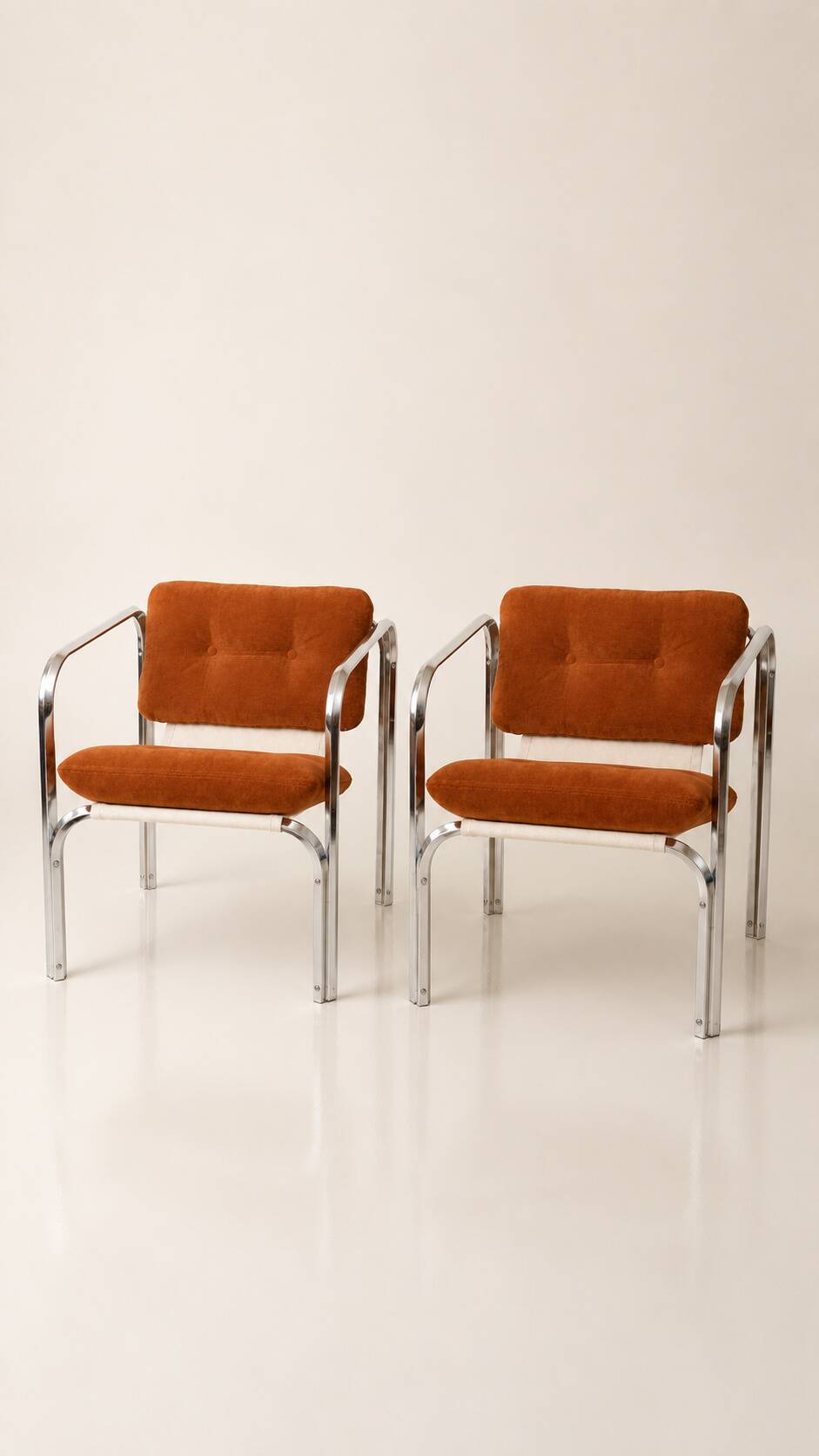2 fauteuils italiens, 1970