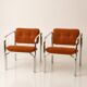 2 fauteuils italiens, 1970