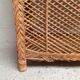 Vintage rattan shelf