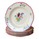 6 deep plates in Gien earthenware, Lorraine model