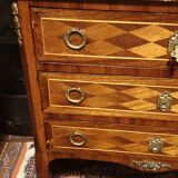 Chest of drawers 3 drawers Louis XV