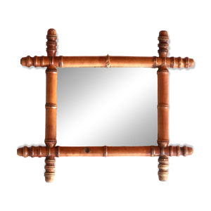 Petit miroir mural en