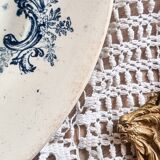 Iron earth dish, 19th century