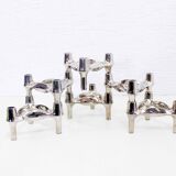 Modular BMF candle holders by Fritz Nagel