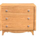 Commode art déco chêne brut