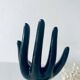 Handmade ceramic vase and jewelry holder