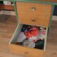 Restored office, 60/70 year, forest green and ancient flowers