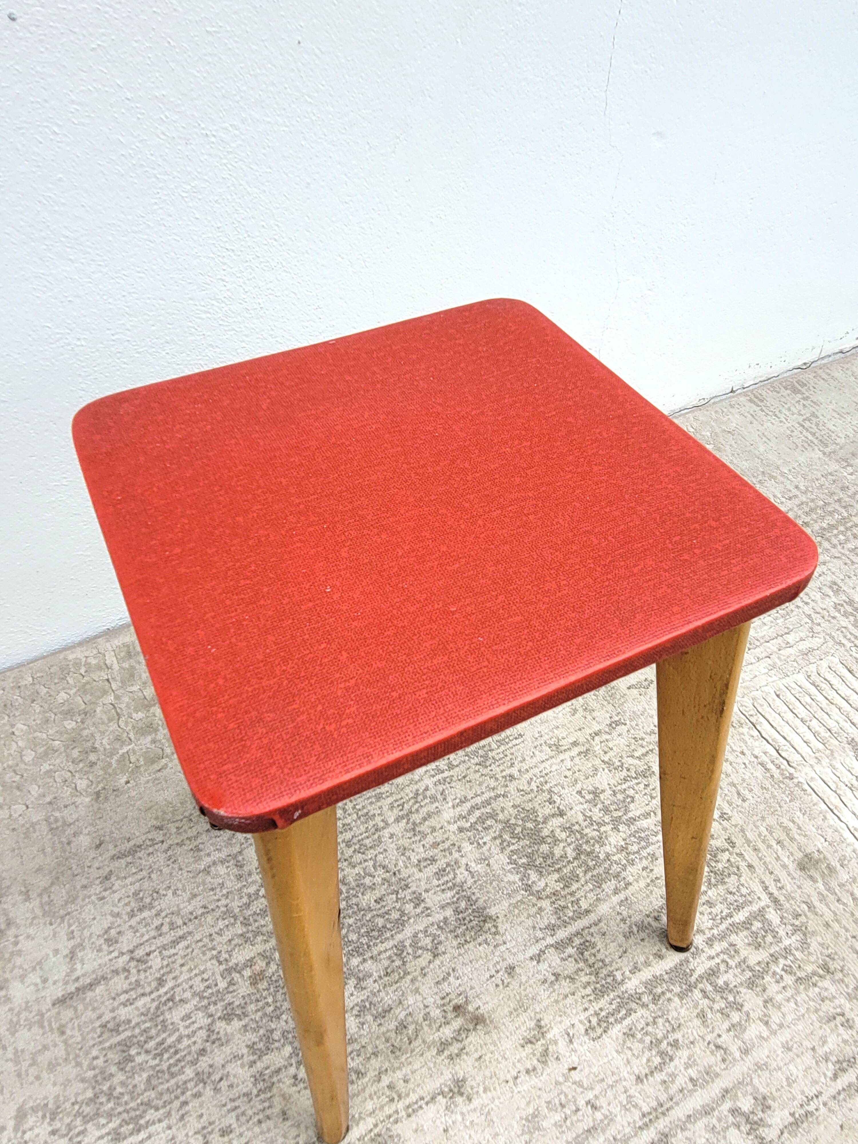 Vintage low stool 1960