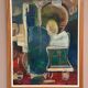 Original Oil on Canvas – “Abstract Composition” by Hendrik De Jong – Dated