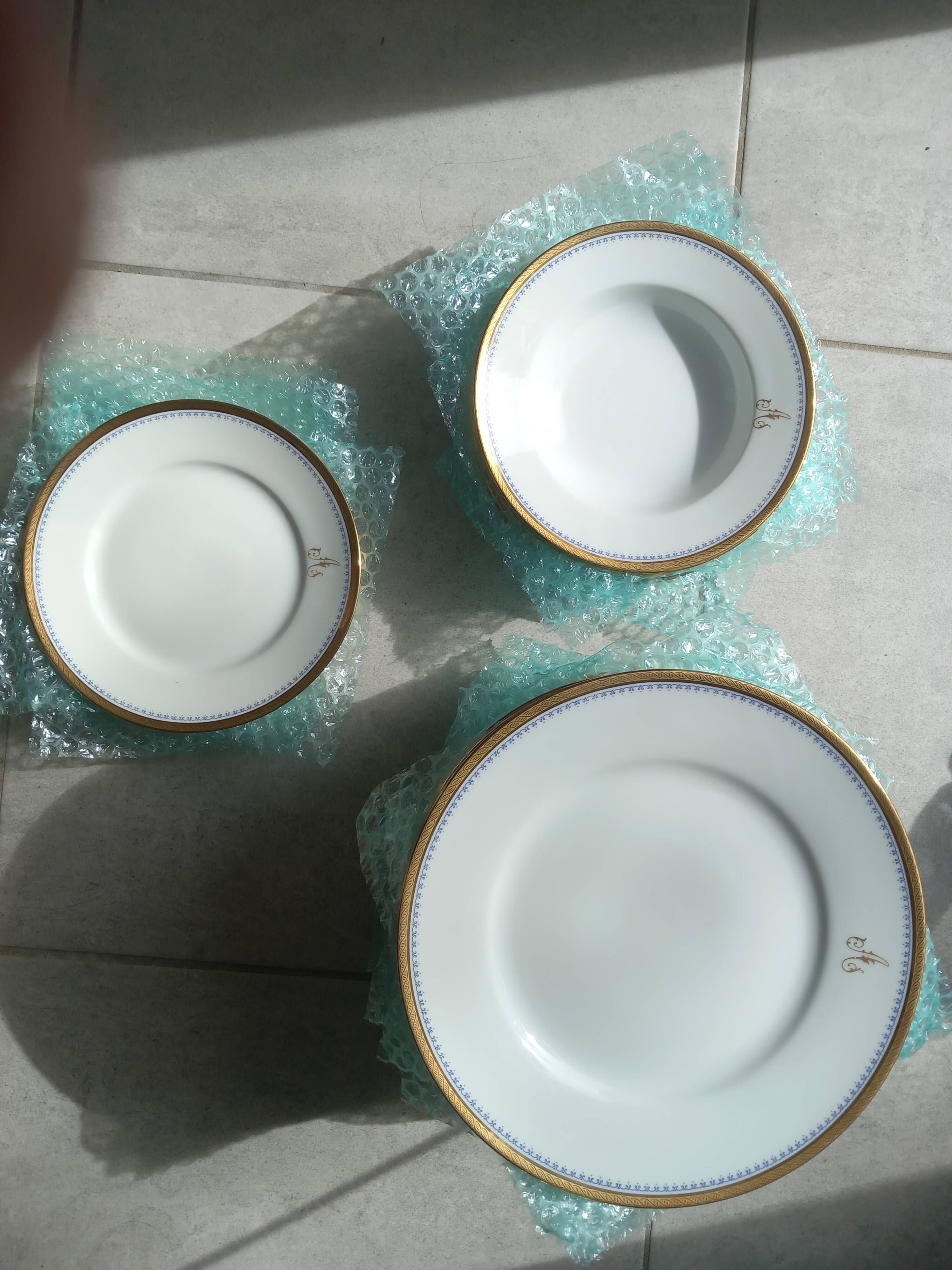 Porcelain service Richard Ginori