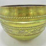Brass flowerpot