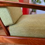 Vintage "Paper Knife" bench and armchair set by Kai Kristiansen