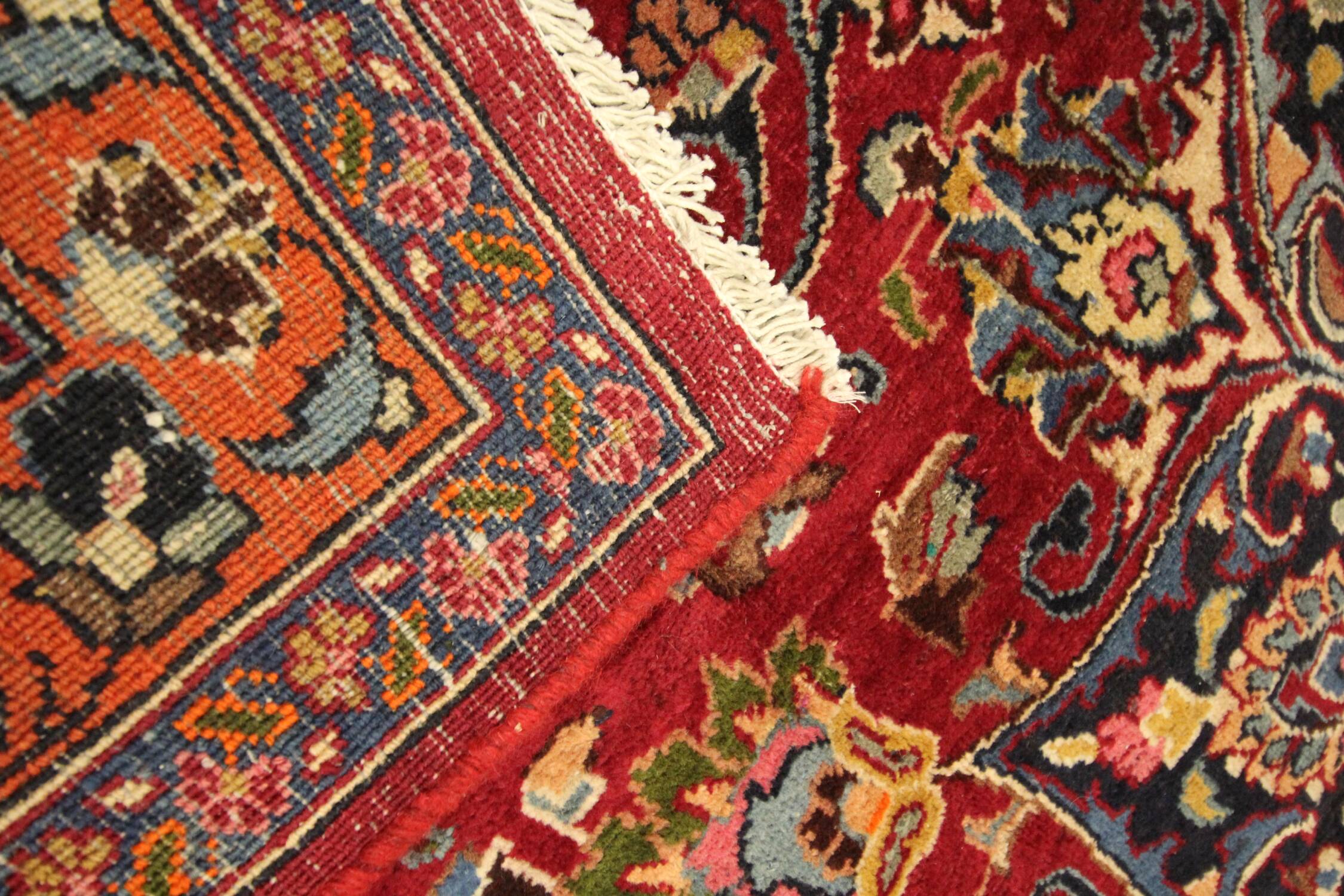 Tapis persan vintage tissé à la main Traditionnel Khorasan Area Rug- 242x343cm