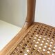 Set de 6 chaises traîneau cannées baumann, années 60