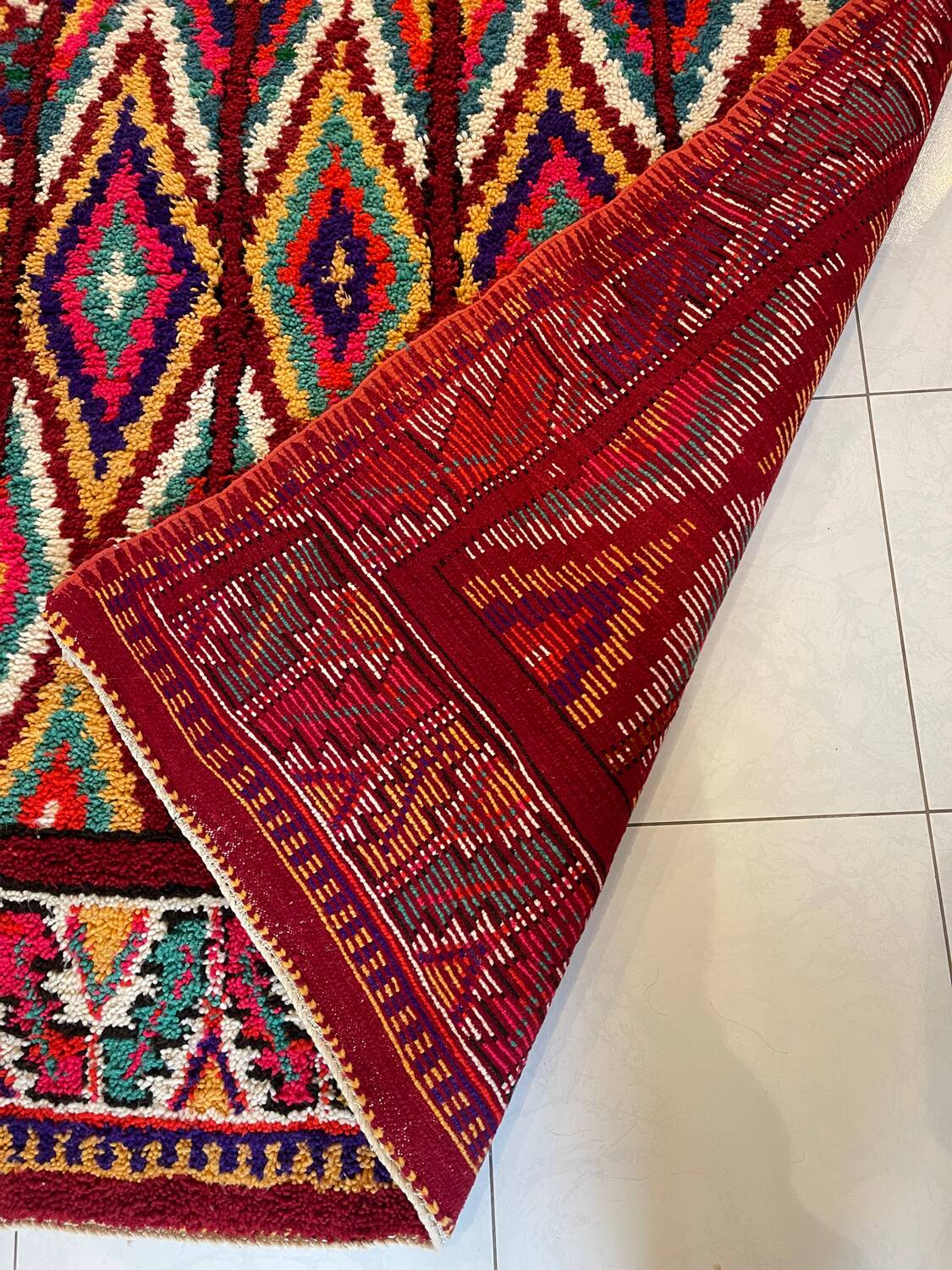 Vintage Berber rug