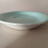 Semi-porcelain dish Céranord celadon green