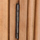 Parisian Art Deco wardrobe, raw wood.