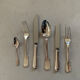 Set 6 silver cutlery Christofle chinon model