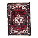 Tapis vintage fait main Hamadan – 43 cm x 63 cm 1C959