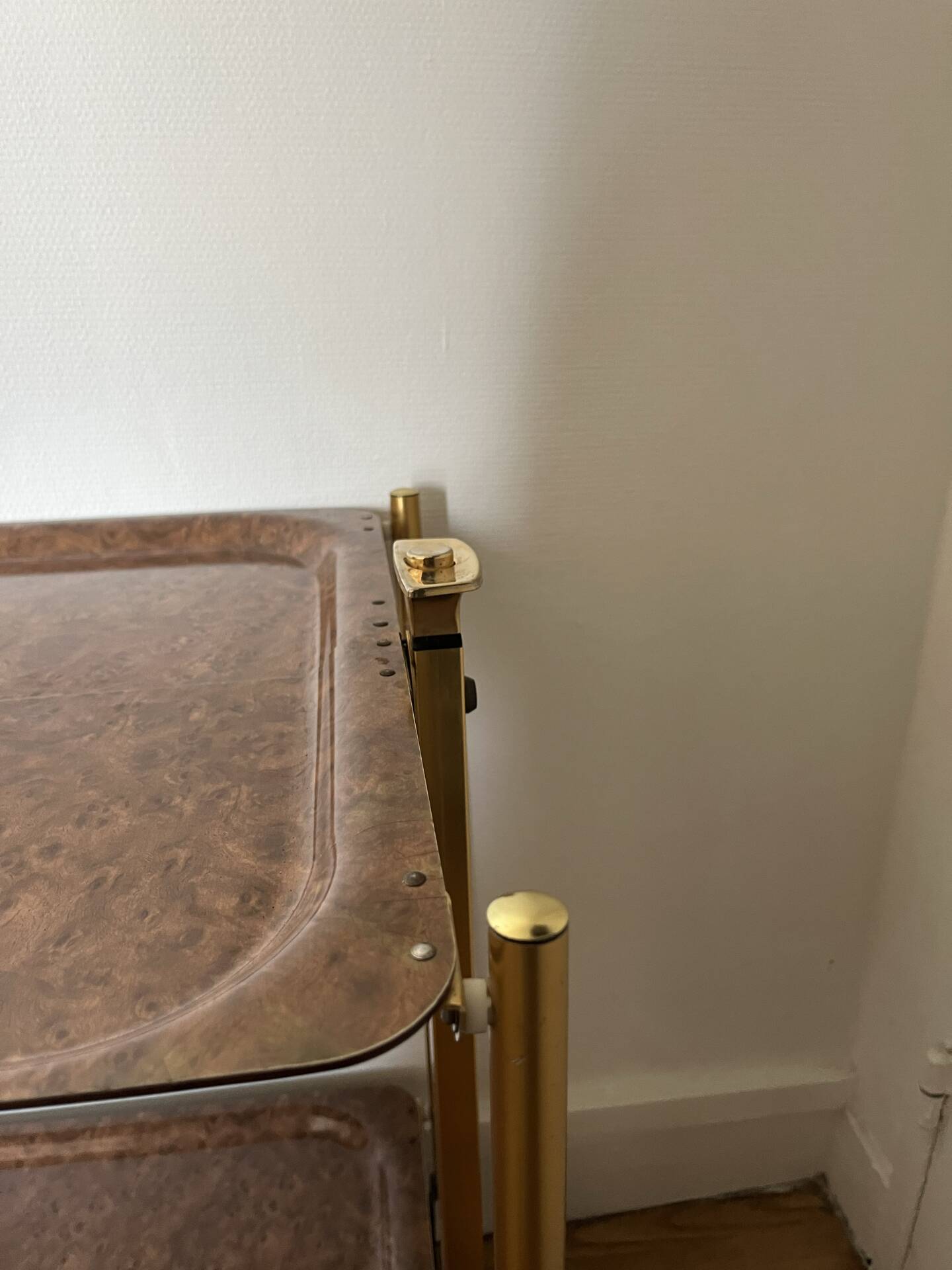 Folding serving table Platax in superb vintage condition.