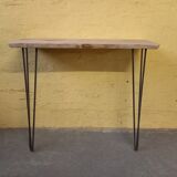 Solid wood console