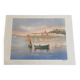 Lithographie signée de l’artiste francais provençal  victor zarou