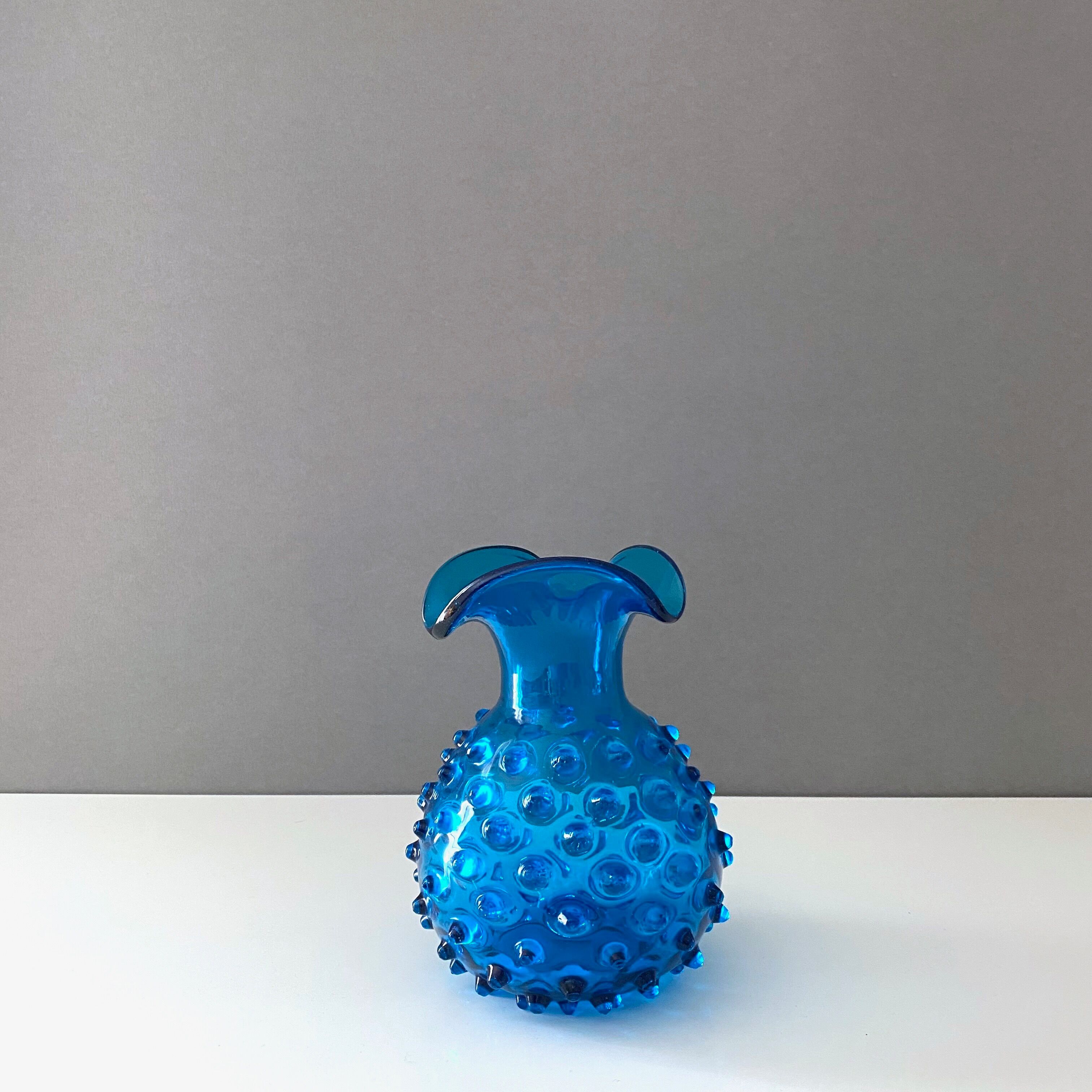 Vintage vase turquoise, pop art, 70's