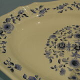 Oval earthenware dish of saint Amand