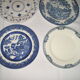 Lot de 12 assiettes plates différentes