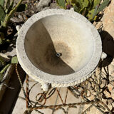 Stone planter pot