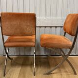 Set of 4 chairs by Paul Legeard