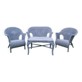 Salon de jardin osier