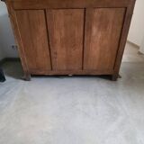 Old counter furniture trade furniture console central island raw wood storage sideboard