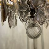 Crystal cut chandelier Louis XV style
