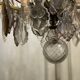 Crystal cut chandelier Louis XV style