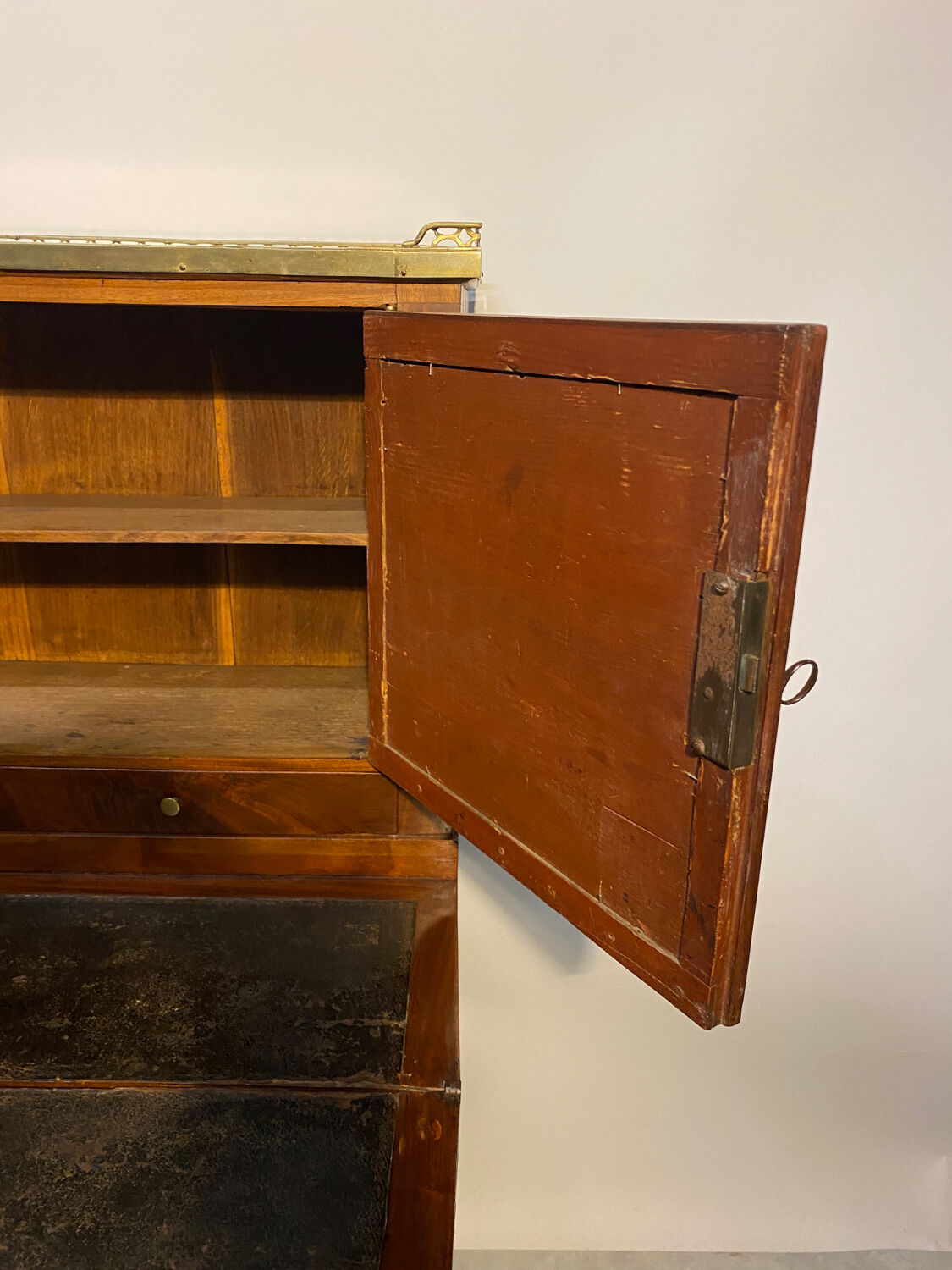 Mahogany desk late sixteenth century