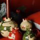 Mini green ceramic vase from Iznik Christmas